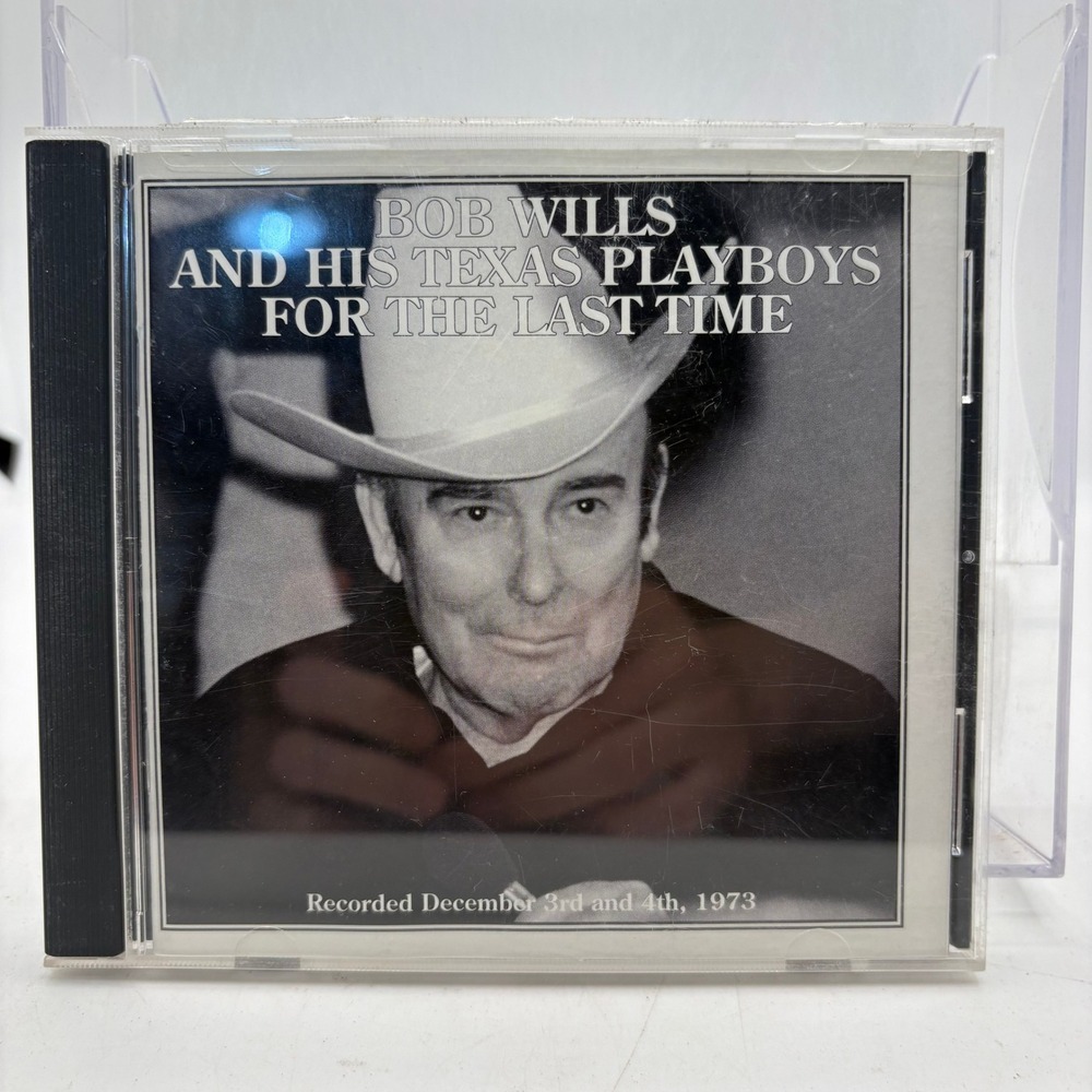 Bob Wills and His Texas Playboys For The Last Time CD 1994 Liberty